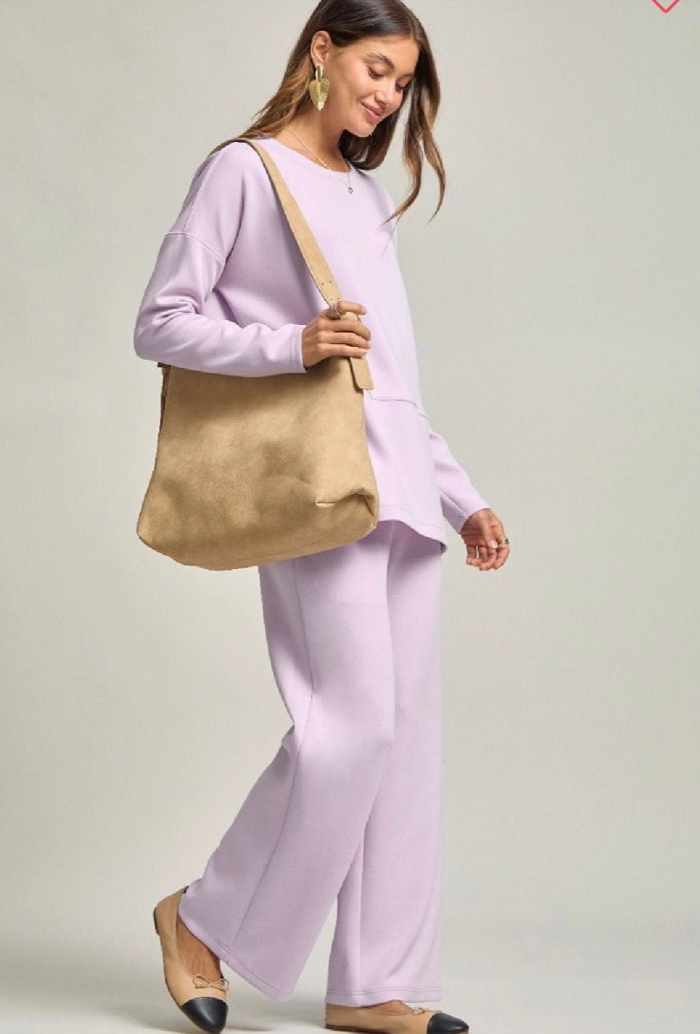 Comfy LS Lavender Outfit